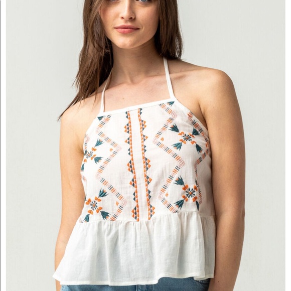 O'Neill Tops - O’NEILL NWT Nikole Halter Top Junior SIZE L